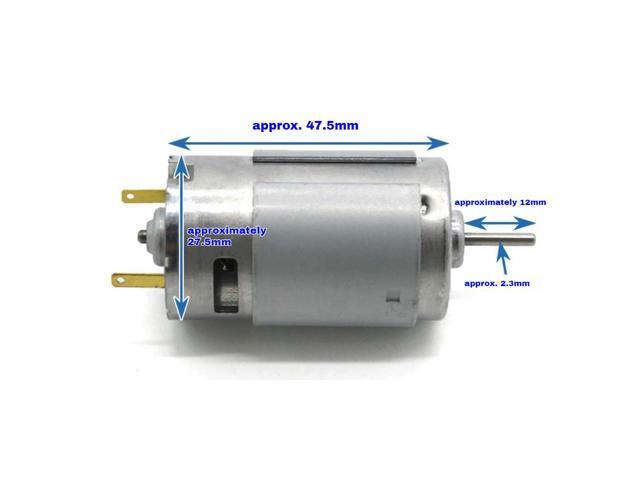 5500-12000RPM Motor 395 DC6-12V DIY Self-made Toy Car and Ship Model DC Motor High-torque Model Motor 1PCS
