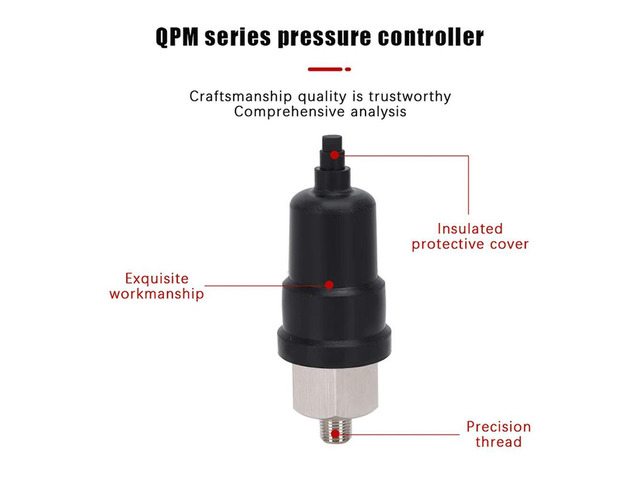 QPM11-NC-02 Pneumatic Adjustable Diaphragm Type Pressure Control S Stainless Steel Rubber Pressure S For Pump