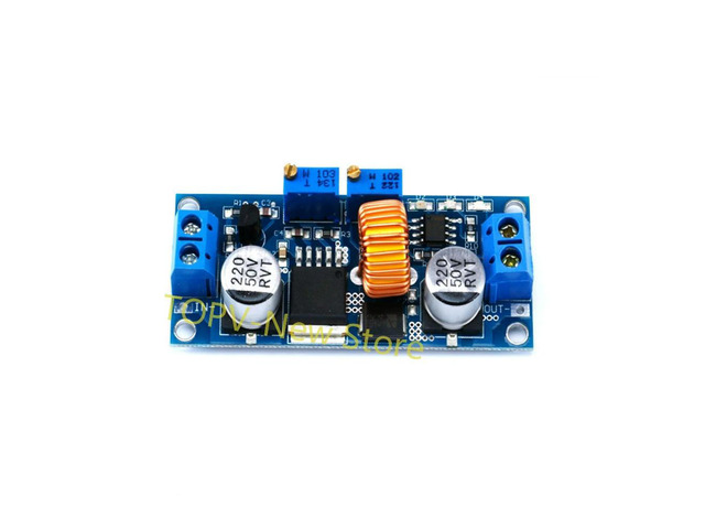 CC/CV 5A Lithium Charger Board Adjustable 4-38V to 1.25-36V DC Step Down Power Supply Module 75W Constant Current Buck Module