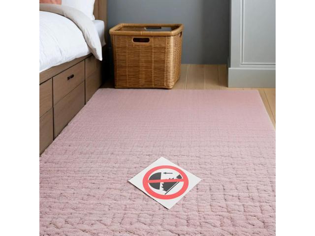 2Pcs Do Not Touch Warning Stickers High Visibility Caution Decals Self Adhesive Safety Sign for Factories Hospitals Schools