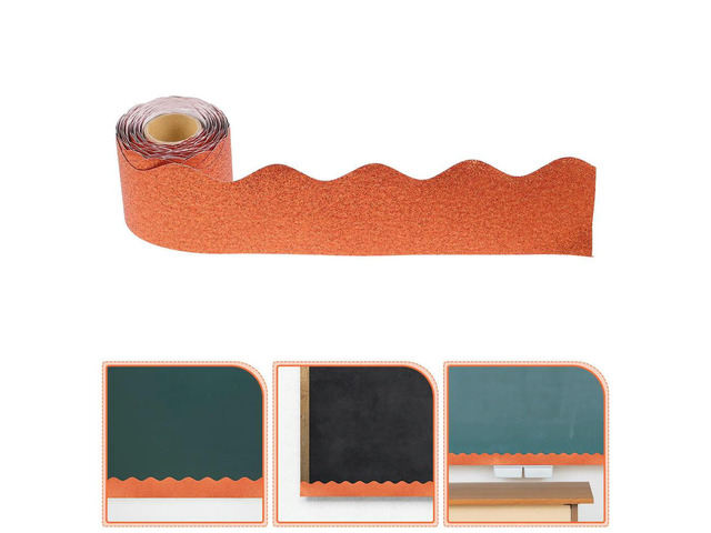 Glitter Bulletin Board Border Stickers Shiny Trim for Office Classroom School Decorative Tape for Bulletin Board Border