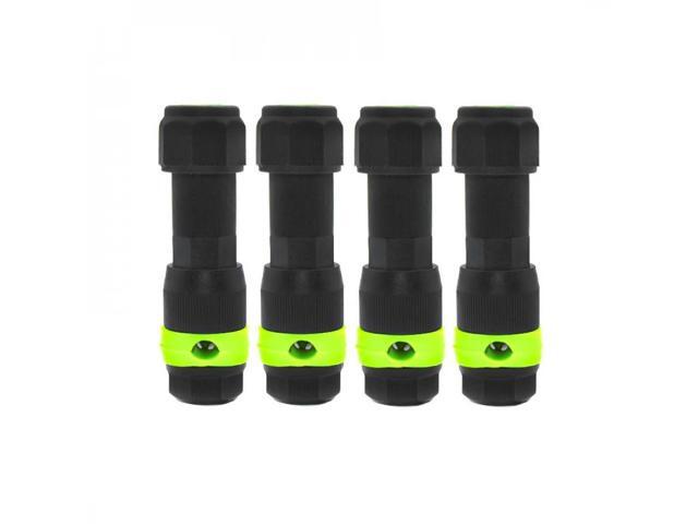 4PCS Wire Connector IP68 Waterproof Terminal Block No-stripping Wire Quick Connector Punctured Terminal for Lamp Garden Lighting