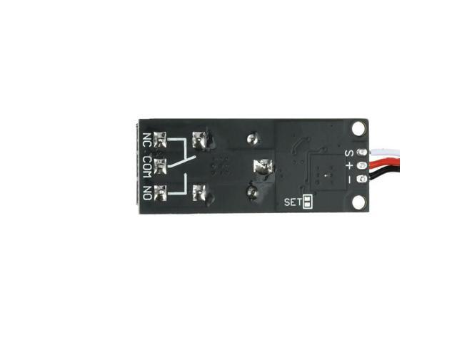5-18V PWM 3P servo Switch Relay Navigation Light Control Delay Adjustable Remote Control Relay for Model Aircraft Models