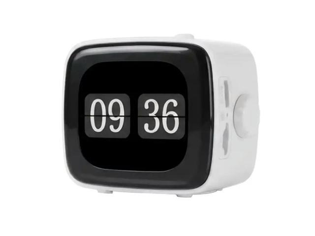 Bluetooth Speaker Digital Alarm Clock Rechargeable Touch Screen Travel Home Kitchen Living Room Décor Decor