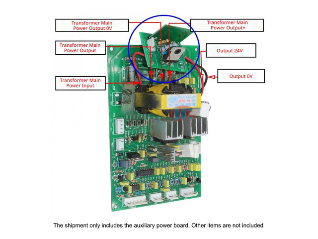 Inverter Welding Machine Maintenance Auxiliary Power Board External Switch Circuit Board DC310V-540V Input Switching Power Board