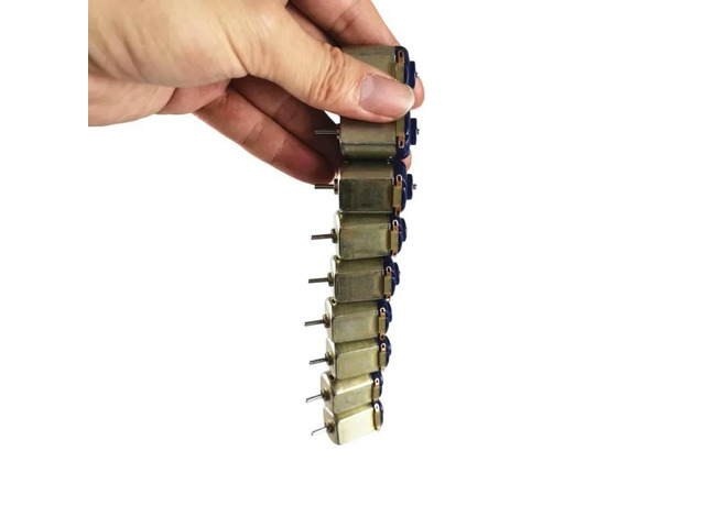 5PCS 130 Strong Magnet Motor Toy Motor 20000RPM High Speed Small DC Motor Scientific Experiment Four-wheel Drive Car Motor