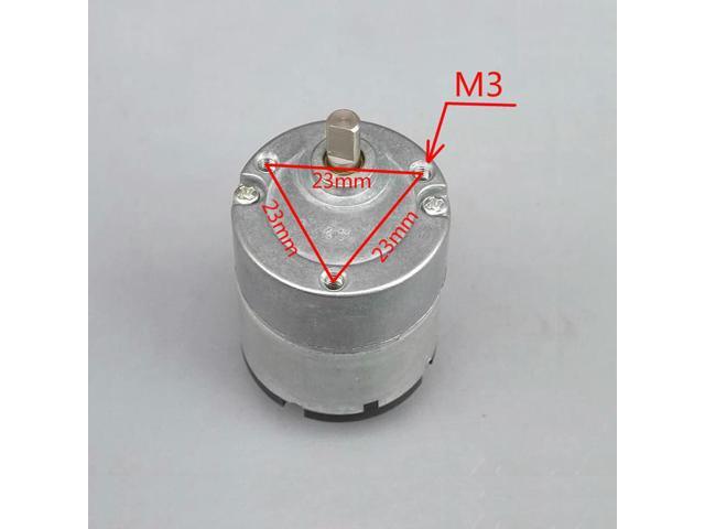 33GB-520 170-350 RPM Carbon Brush Motor DC6-12V Reducer Motor Gear Box l Gear Forward and Reverse DC Gear Motor
