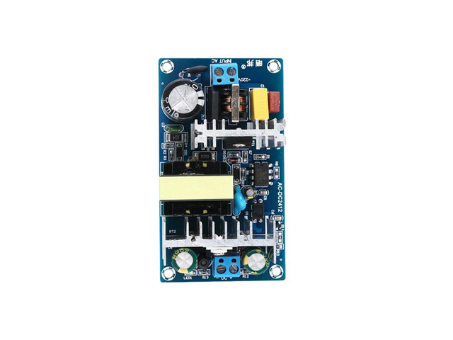 12V 5A 60W Switching Power Supply Module AC-DC Converter AC110- 240V to DC 12V Isolated Power Supply Board Buck Power Module