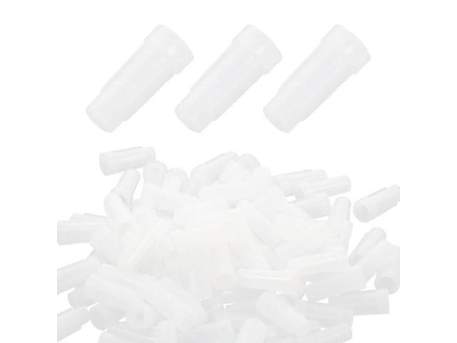 200Pcs Injector Tip Caps Premium Plastic Sealing Tip Covers Anti-Leak Reusable Caps for Glue Paint Adhesive Coating