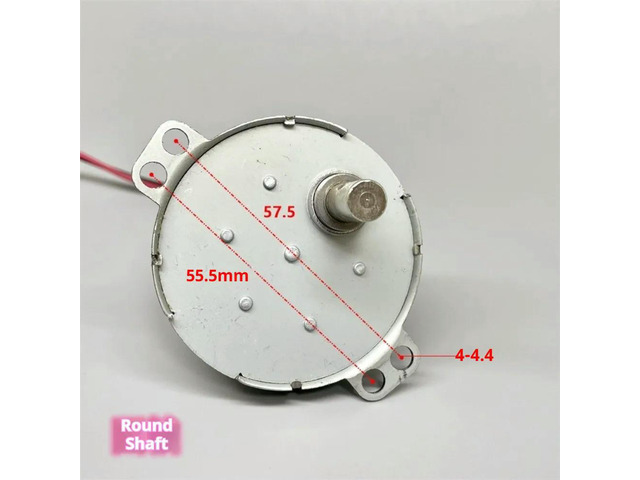 1PCS JS50 DC3-6V Gear Moor 6-12RPM Low Speed Large Reduction Ratio Gear Motor Reduction Ratio 1:482