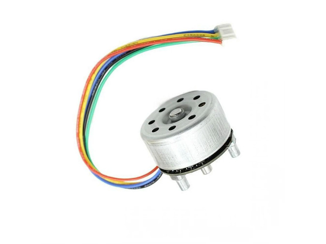 BL3825O-067 Outer Rotor Brushless Motor DC12V 3800RPM Support PWM Speed Control Forward Reverse 6mm D-Shaft Brushless Motor