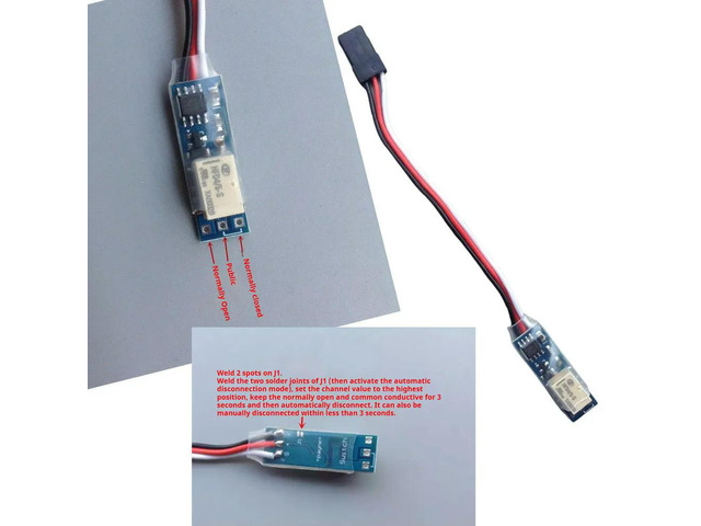 5V PWM Relay Switch Module for RC Car Boat Airplane PWM Control Delay Disconnection Switch LED Light Control Universal Switch