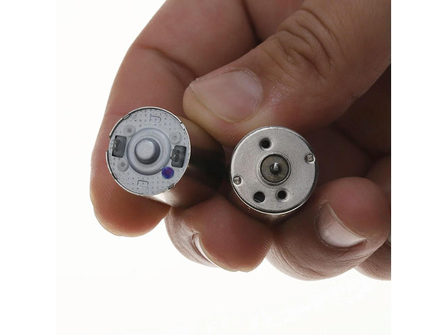 5PCS Precious l Brush 130 Round Motor DC5V-7.4V 7800RPM-11600 RPM Silent High Torque DC Motor