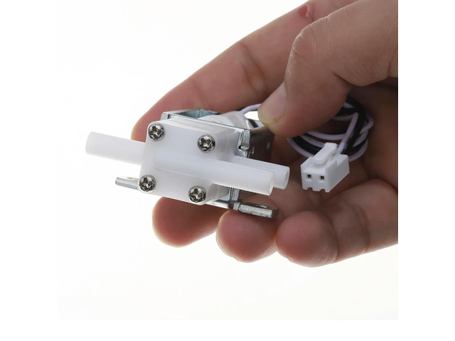 Micro Two-position Three-way Solenoid Valve Normally Open/Closed DC12V Electric Control Water Valve for Tea Boiling Machine