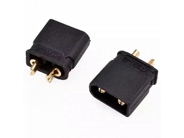 5Pair XT30U-M/F Male Female Bullet Connector DC500V 30A Charging Plug for RC Multi Axis Aircraft Fixed Wing Lipo ESC