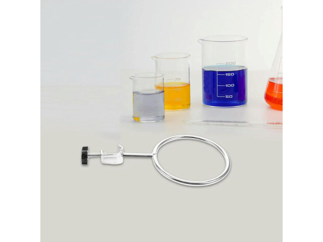 Support Stand Iron Clamps Retort Rings Chemistry Physics Holder oratory Support Fixtures Experimental Clamp