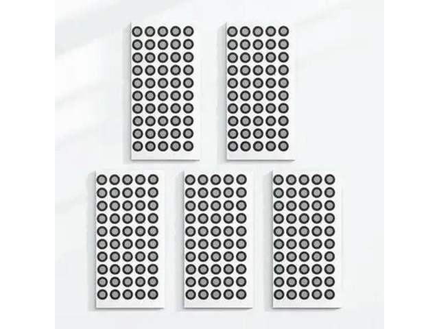 5 Sheets Reflective Markers 3D Scanning Points Tear Resistant Durable Marker Point for 3D Professional Grade Thickness 0