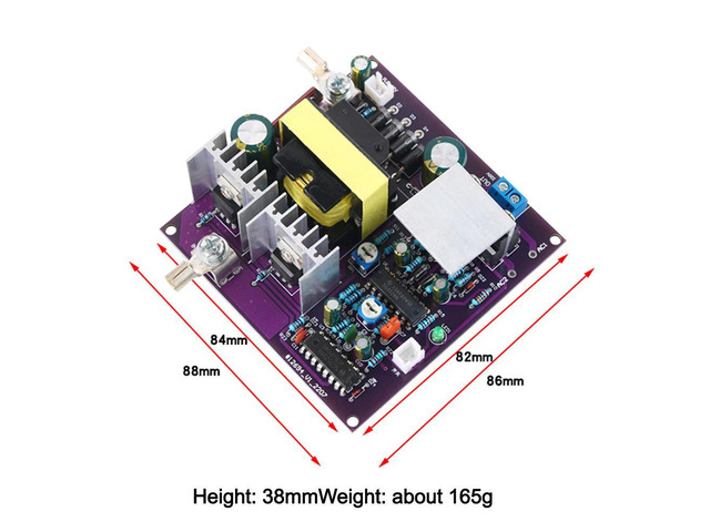 1pc 300W Corrected Sine Wave Output 50Hz Inverter 12V To 220V Inverter Power Supply Energy DC-AC Boost Circuit Board