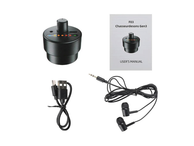 F03 Pipeline Leak Detector Multi-functional Acoustic Noise Finder High Sensitivity Sensor Leak Detection Tool