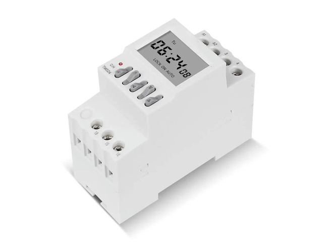 1 Second Interval Ring Timer Switch TM624 220V 16A 50Hz 40 Groups School/Factory Bell Controller Second Control Timer Clock