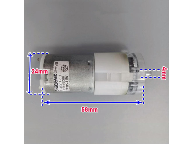 370 DC5V-6V Blowing Pump Miniature Blood Pressure Gauge Pump Air Pump Fish Tank Oxygenation Air Pump Blast Pump