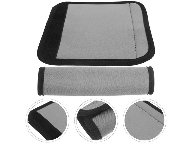 2Pcs Luggage Handle Covers Padded Protective Wraps Comfortable Grip Sleeves Travel Camping Handle Cover Purse Strap Wrap Cover