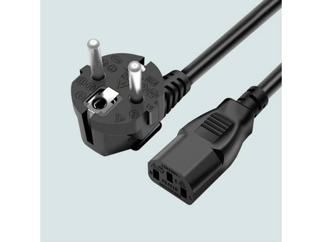 Power Prong Wear Resistant Rice Cooker Replacement Electrical Cable High Cable Laptop Cord