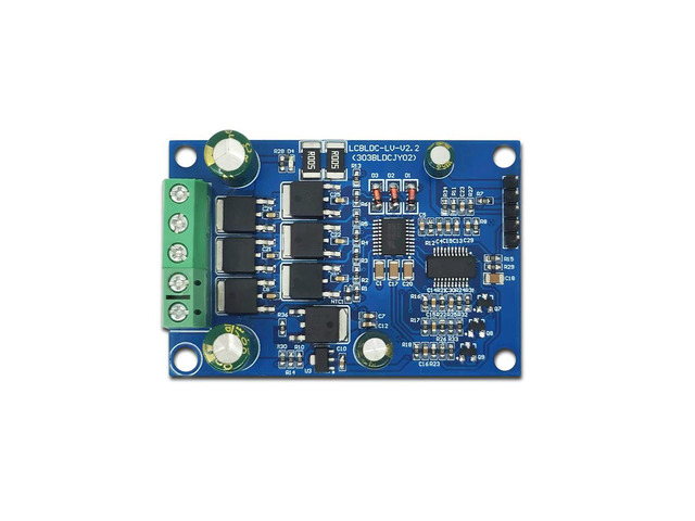 3 Phase DC Brushless Motor Drive Board with Hall DC 12-37V PWM Motor Speed Regulator 5A Motor Governor