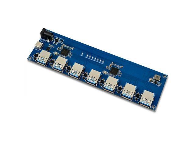 VL817 Hub Module USB3.0 3.1 HUB High-speed 1 to 7 Port Hub Type-C Interface HUB with Current Backflow Prevention Function