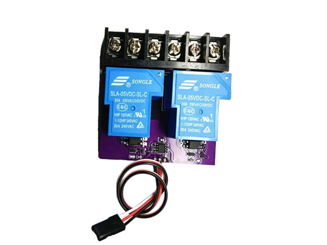 RC PWM Relay Switch for RC Aircraft 1CH Servo Signal Control 2-Way Electronic Switch 5V Receiver 10A 250VAC 30VDC LED Indicator