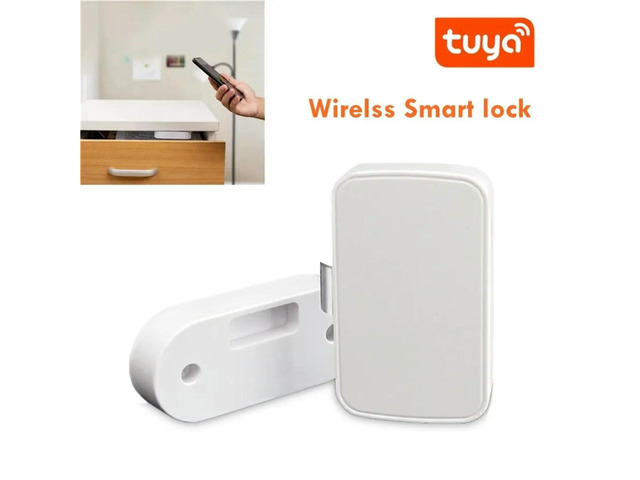 Tuya Drawer Lock Bluetooth-compatible Home Security-Protection Keyless Un-blanking Cabinet Privacy Lock Switch
