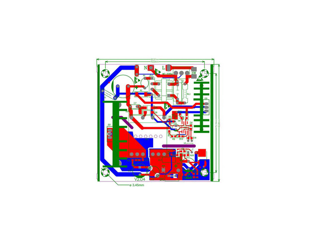 AC110-245V to DC24V 120W Switching Power Supply Isolated Module T12 Soldering Station AC-DC Power Board Overvoltage Protection