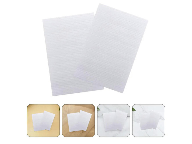 10Pcs Foam Adhesive Strips Dual-Sided 2Mm Eva Tape Strong Bonding for Crafts Paper Plastic Walls Scrapbooking DIY Projects