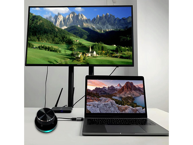 USB Volume Controller Type-C Interface Computer USB Volume Adjustable Controller Support Shortcut Keys Customizable with RGB