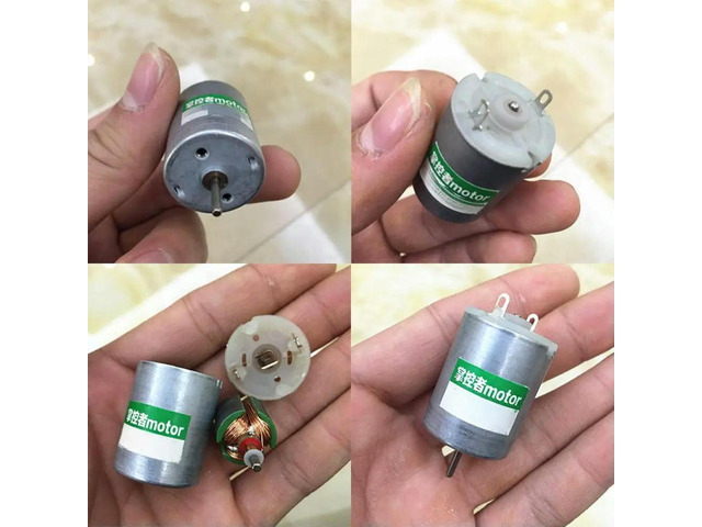 1PCS DC3-12V Motor Strong Magnetic Toy Car Motor 40000RPM High-Speed Large Torque Remote Control Car Small Carbon Brush Motor