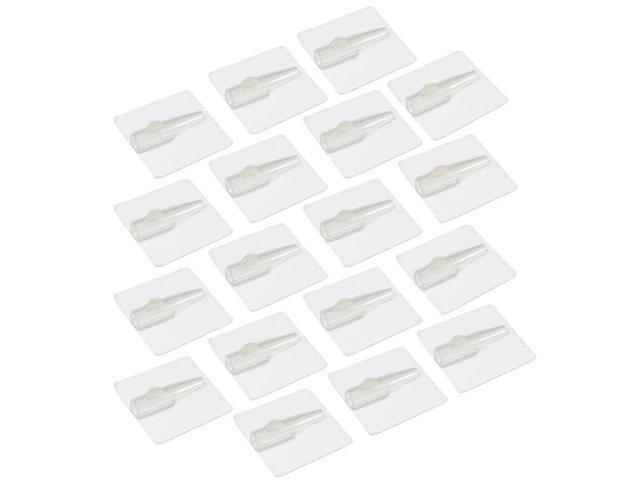 50Pcs DIY Bouquet Fixing Glue Transparent Plastic Adhesive Stickers Floral Packaging Materials Flower Shop Supply Tape