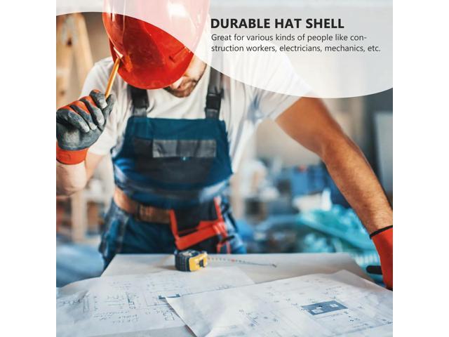 1Pcs Breathable ABS Shell Anti-Collision Thicken Lightweight Comfortable Wide Applicable for Electricians Mechanics