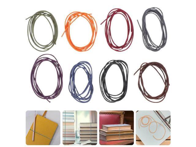 8Pcs SleNylon Elastic Notebook Bands Stretchy Journal Strap Band Planner Elastic Band Strap for Notebook Accessories