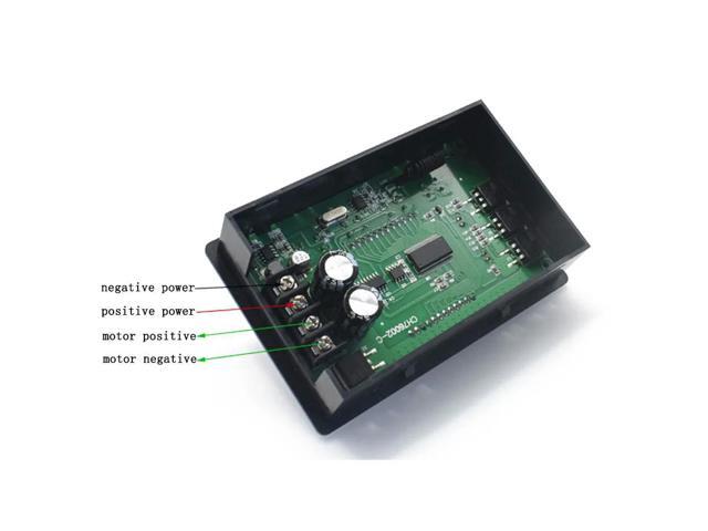Remote Control DC Motor Governor DC 6.5V-55V PWM Speed Controller 30A LCD Digital Display 0~100% Tachometer Adjustable