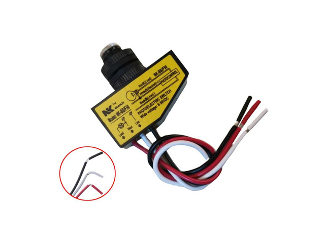 Automatic Light Sensor Control Switch NK-BB/F50 3.5A DC12V 24V 36V 48V Dusk to Dawn Photocell Switch
