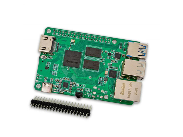 64-bit ARM-based Development Board LCPI Mini Computer RK3328 Quad Core On Board Infrared Receiver Head with LED Indicator