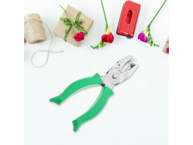Triangle Hole Puncher Single Hole Punch Tool Premium l Paper Craft Puncher for Home Office School Binder Index Cards Tags
