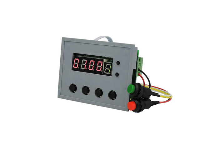24V 10A Adjustable Over-current Protector Digital Display DC Motor Blocker Protection Module with Forward and Reverse Switch