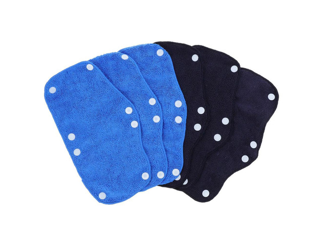 6Pcs Hard Hat Sweatbands Soft Absorbent Liners Clipon Design Washable Reusable Pads for Construction Workers Safety