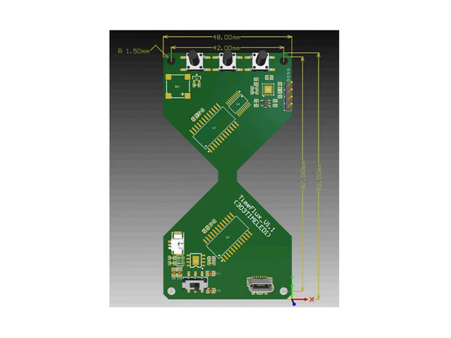 LED Electronic Hourglass Module Electronic Timer Digital Sand Clock TYPE-C power supply Scientific Production Accessories