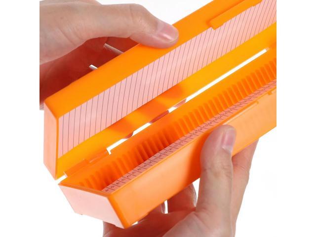 Microscope Slide Organizer Box Premium ABS Construction Slide Container for Glass Slides oratory School Office