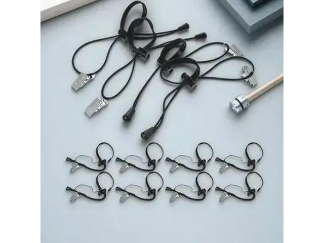 12Pcs Photography Backdrop Clip Holder Set Easy Install Adjustable Clamp for Smooth Even Background Setup Studio