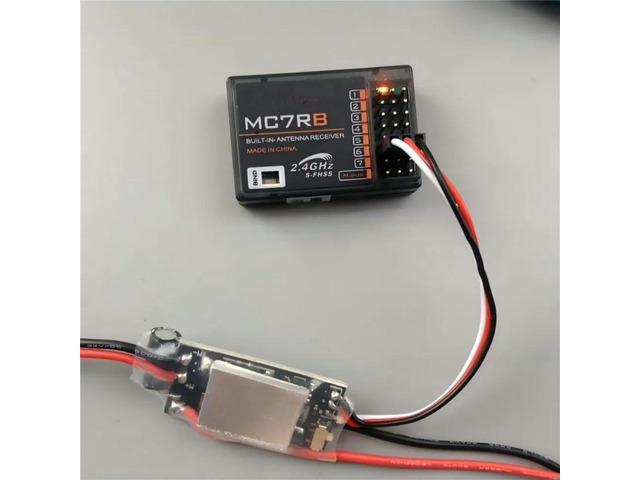 20A 6V-16V 2S-4S Lipo BEC 5V 1.5A 2 Modes Switch for RC Receiver 5/6 Channel Unidirectional Brushed Electronic Speed Controller