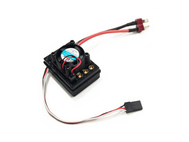 LiPo Electronic Speed Controller 2S 7.4V 45A RC Model ESC Speed Controller for 2838/2840/2845 Brushless Motor with Cooling Fan