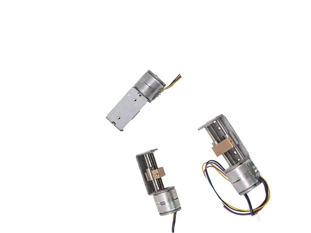 20mm Linear Stepper Motor 2 Phases 4 Wires 5-9V Drive Voltage Motor Slide Small and Mini Lead Screw Drive Stepper Motor
